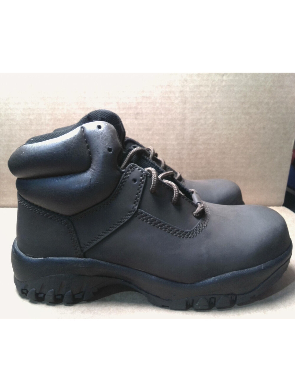 Worx Men's Size 8, Safety Toe Chukka, Copper STK 6514, Brown, Slip Resistant